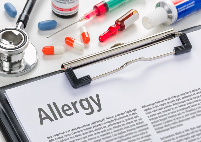 What are the medications used to treat allergies?