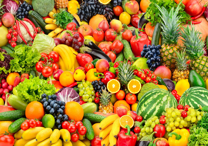 Eat more fruits and vegetables